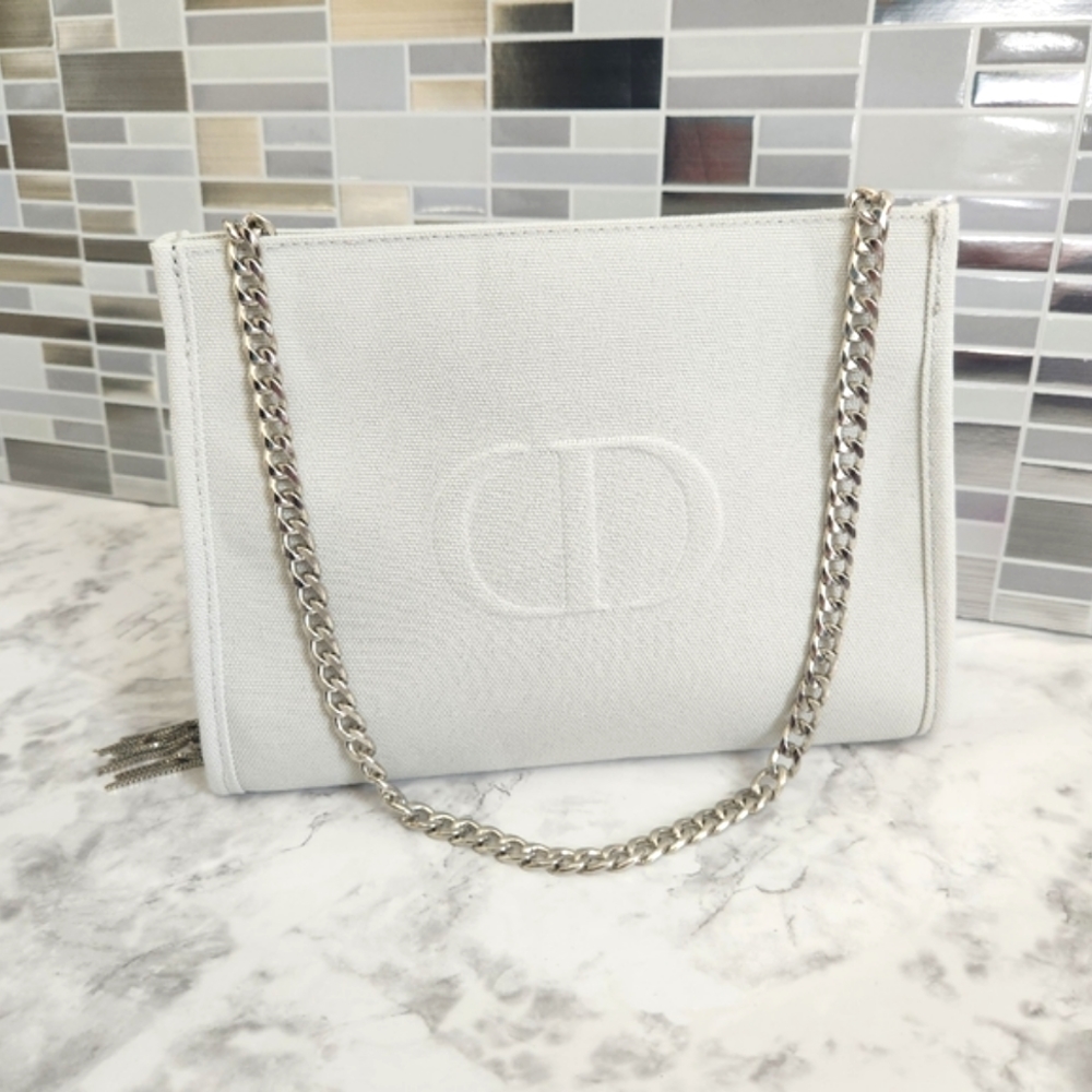 DIOR Cosmetic Makeup Bag Clutch to Crossbody Bag